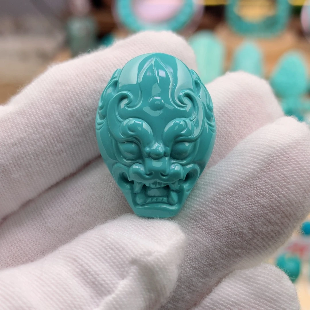 绿松石珠宝奇石未镶嵌