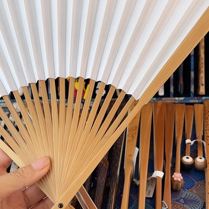 扇子折扇福利玉竹