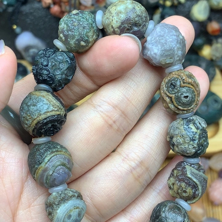 玛瑙/玉髓未镶嵌珠宝半成品