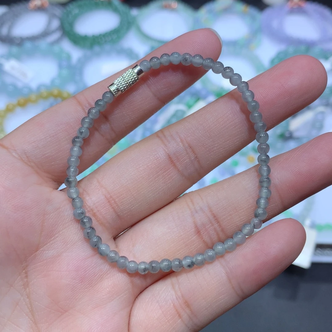 未镶嵌手链翡翠天然