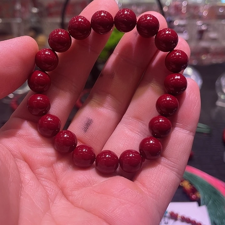 天然辰砂卡10紫金