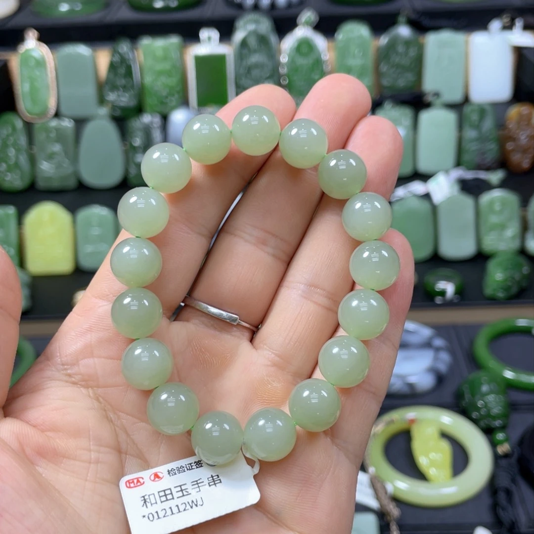 未镶嵌手串和田玉