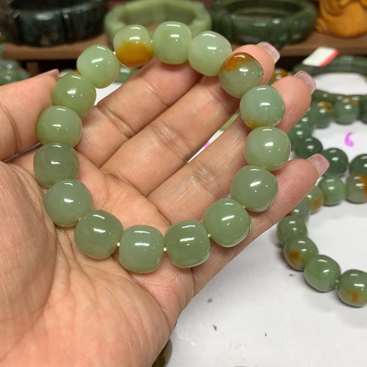 幸***线未镶嵌和田玉珠宝奇石