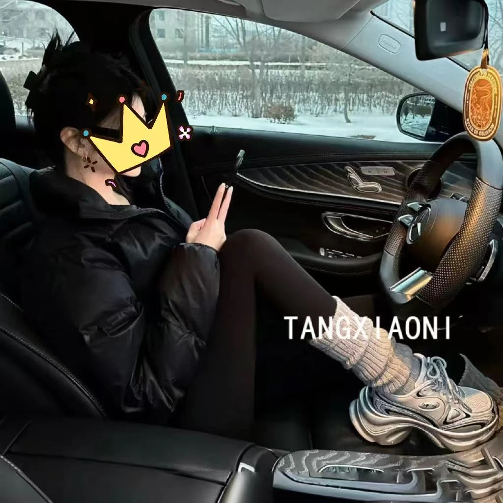 3店 重磅加绒款【碳木黑】今年流行的一条不卡档的打底裤