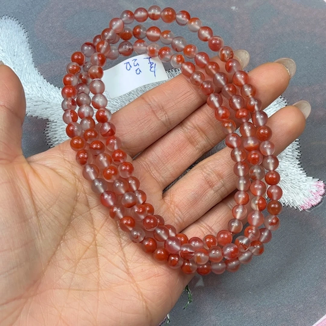 南红玛瑙未镶嵌手串