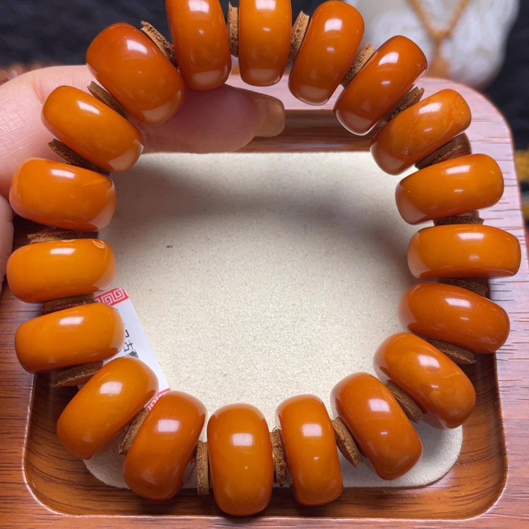 蜜蜡未镶嵌手链手串