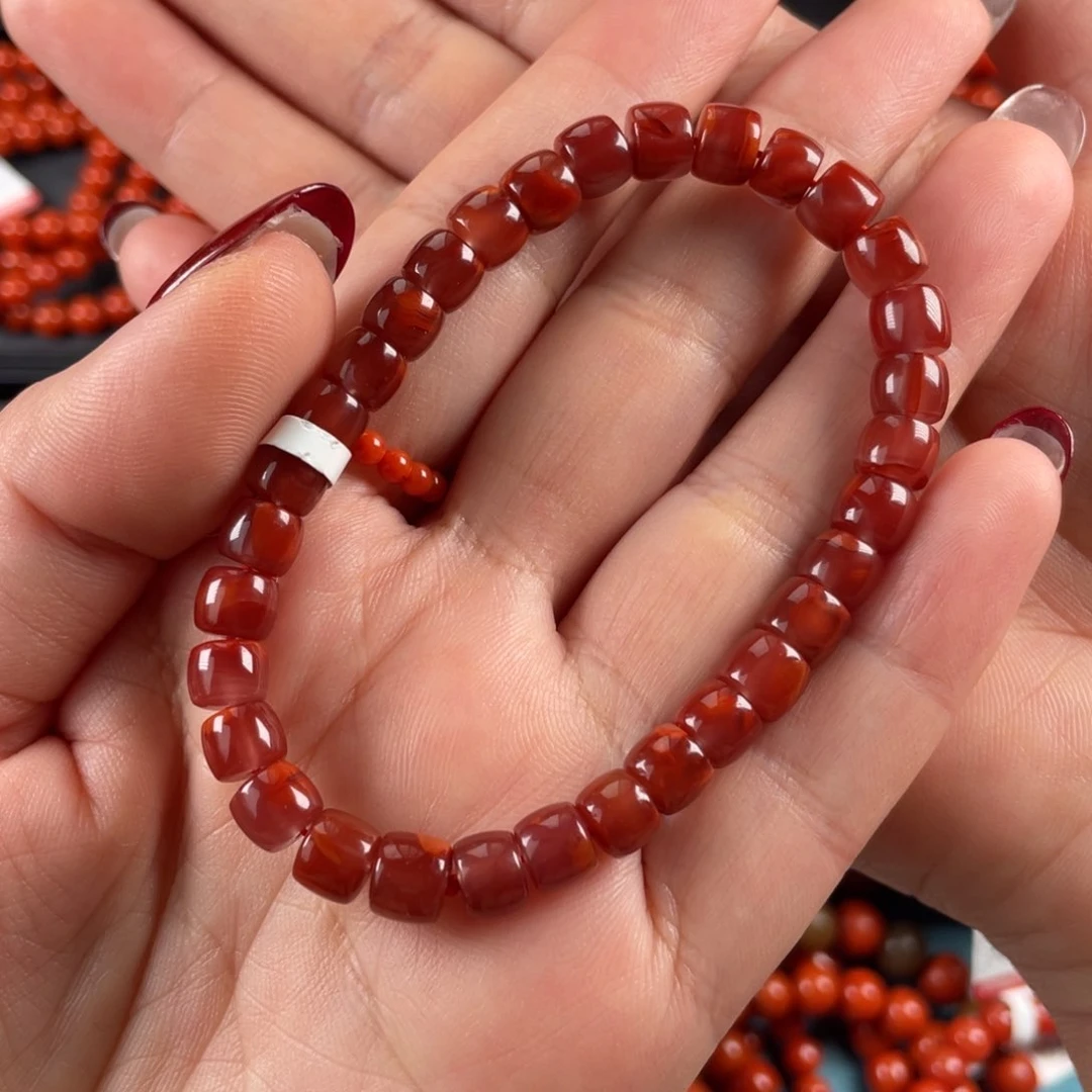 南红玛瑙手链未镶嵌妞6