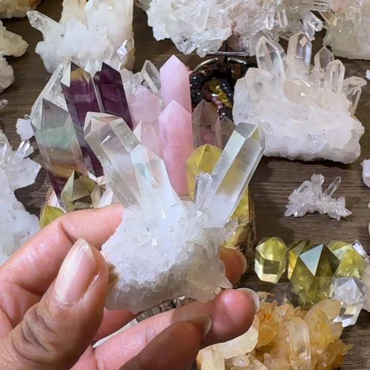 水晶珠宝半成品未镶嵌