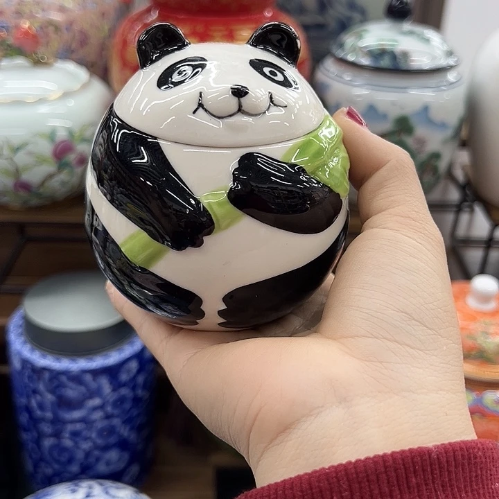 瓷片茶叶罐茶叶罐