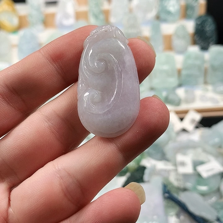 吊坠(不含链)未镶嵌翡翠44如意