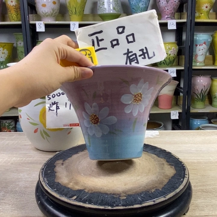 景德镇高温陶瓷花盆