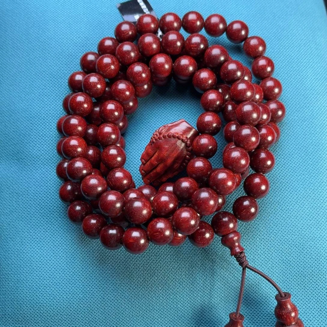 鳄***x小叶紫檀手串/手链大黑龙