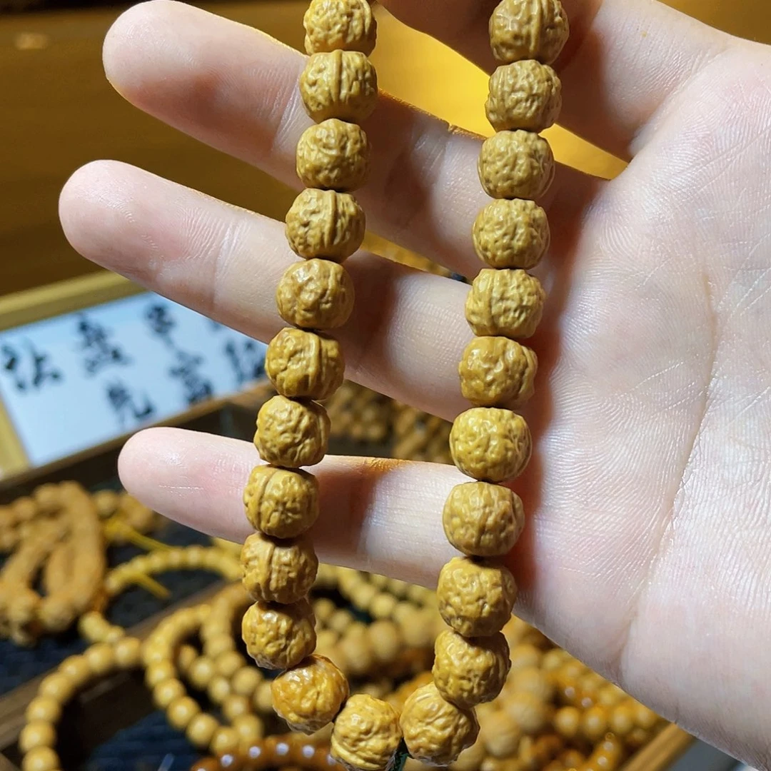 纯***嘎核桃手串/手链刀痕禅宗