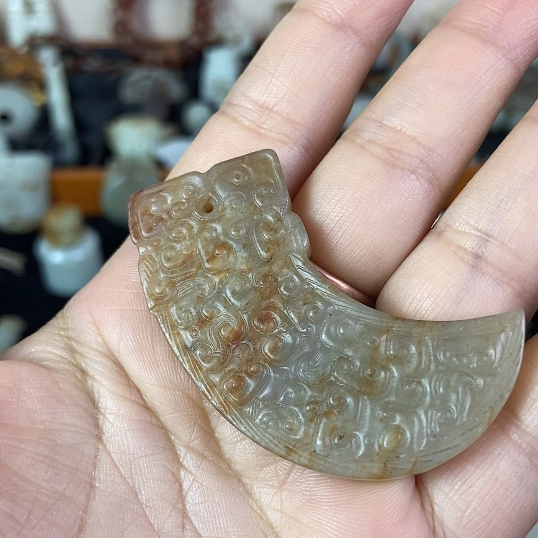 和田玉（糖玉）未镶嵌挂件