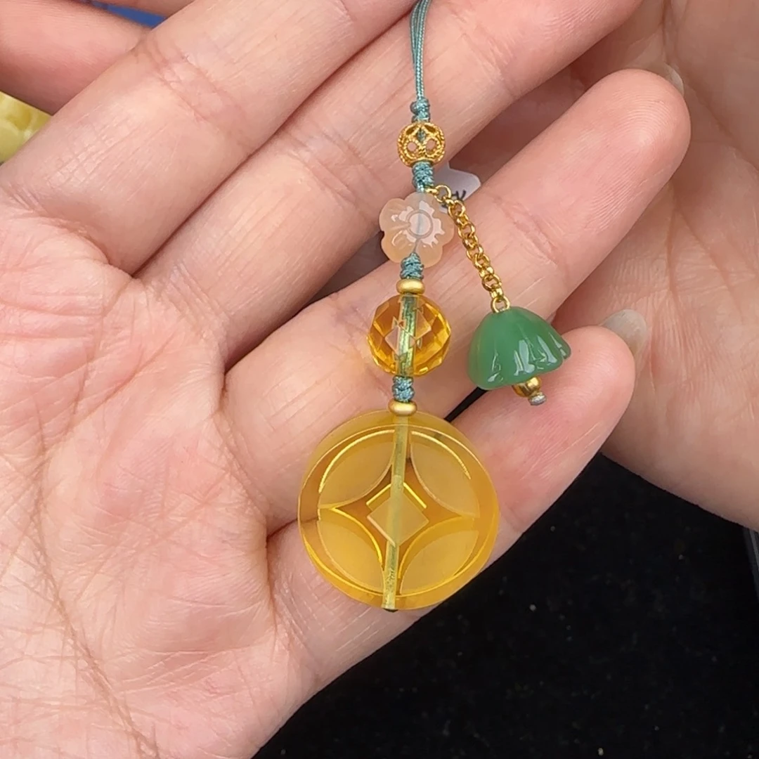 蜜蜡吊坠(赠链)未镶嵌