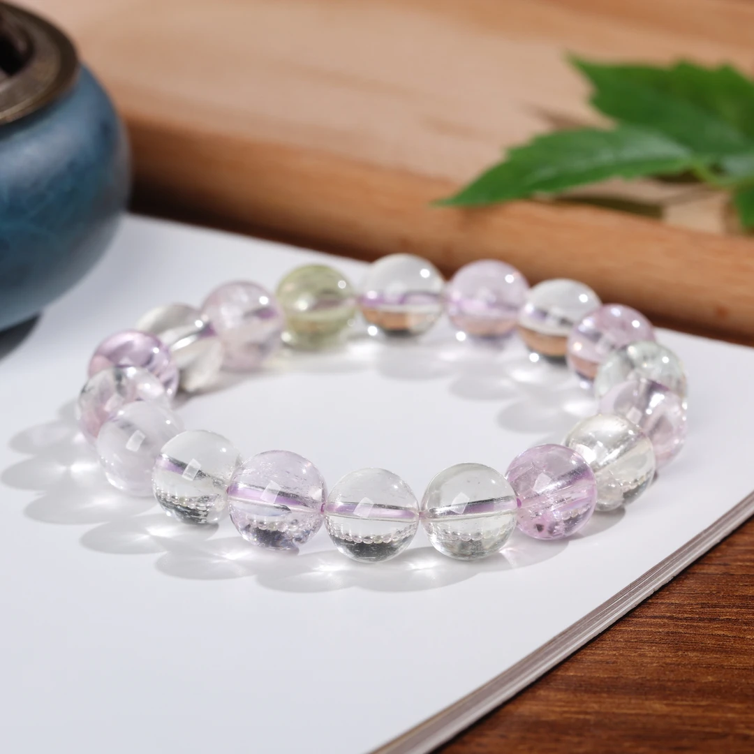 【诗语】仙女紫锂辉手串多样性发一 T1-159