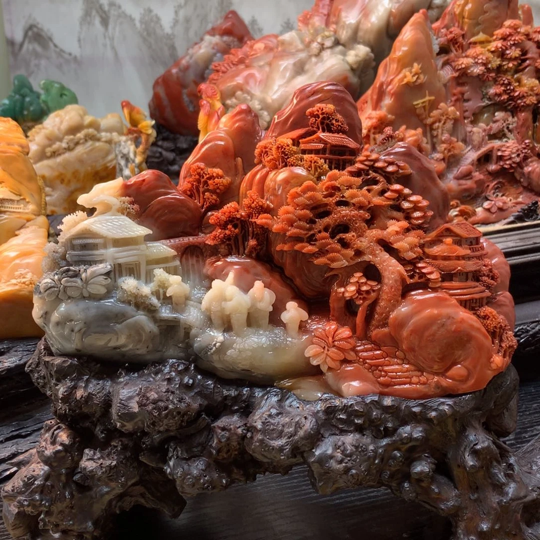 r***l寿山石寿山石摆件