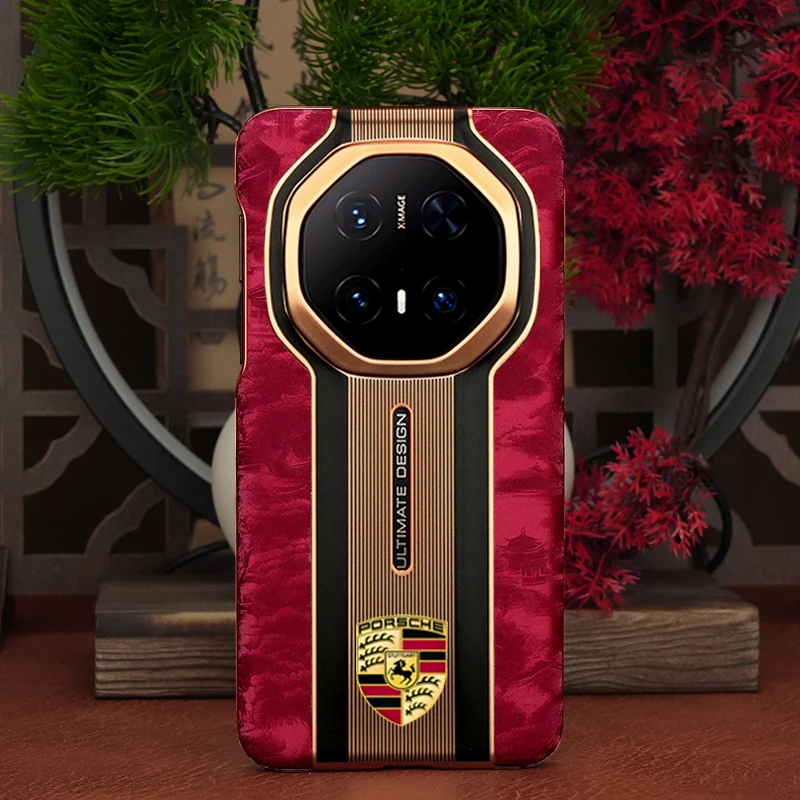 适用于华为mate80rs非凡大师手机壳70RS丝绒国潮山河图60rs保护套