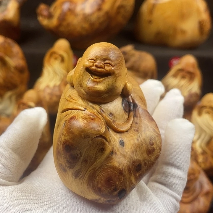 柏木（崖柏）米勒手把件