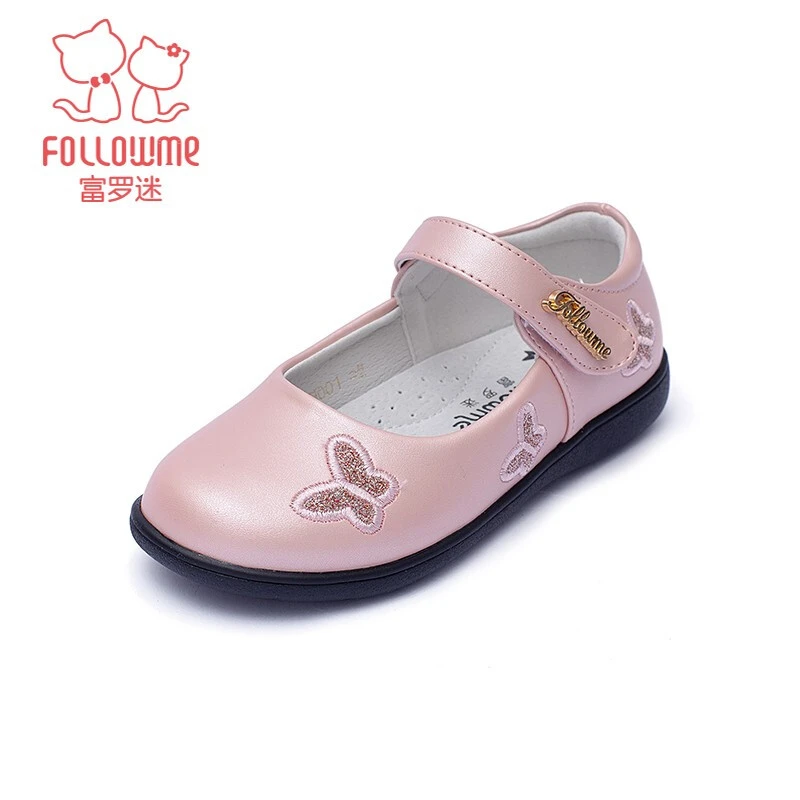 富罗迷女童小皮鞋新款时尚单鞋公主软底FLM042