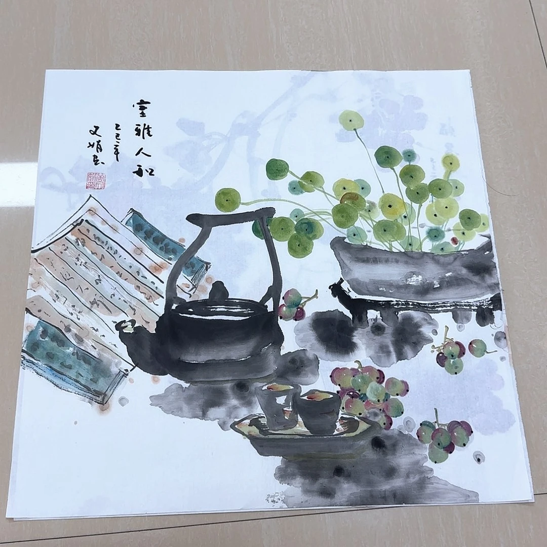 国画国画作品集一个
