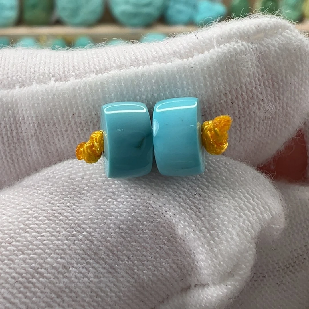 未镶嵌绿松石配饰6.8mm