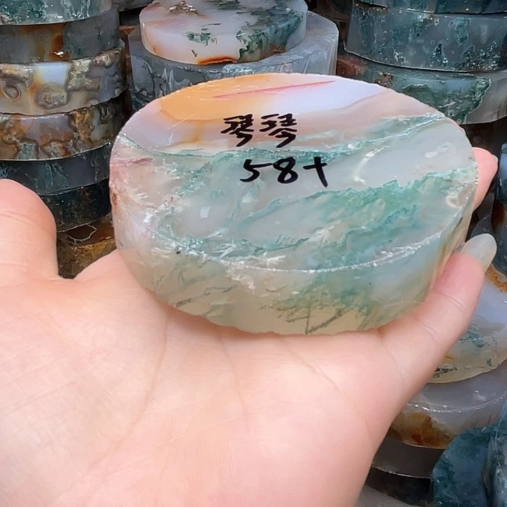 琴***琴定制玛瑙定制水草玛瑙手镯