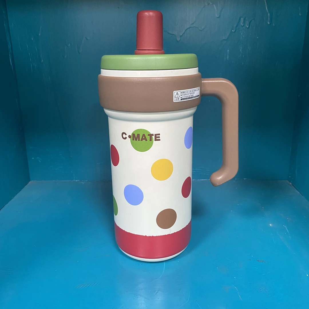 巨无霸保温杯大容量女生吸管杯子