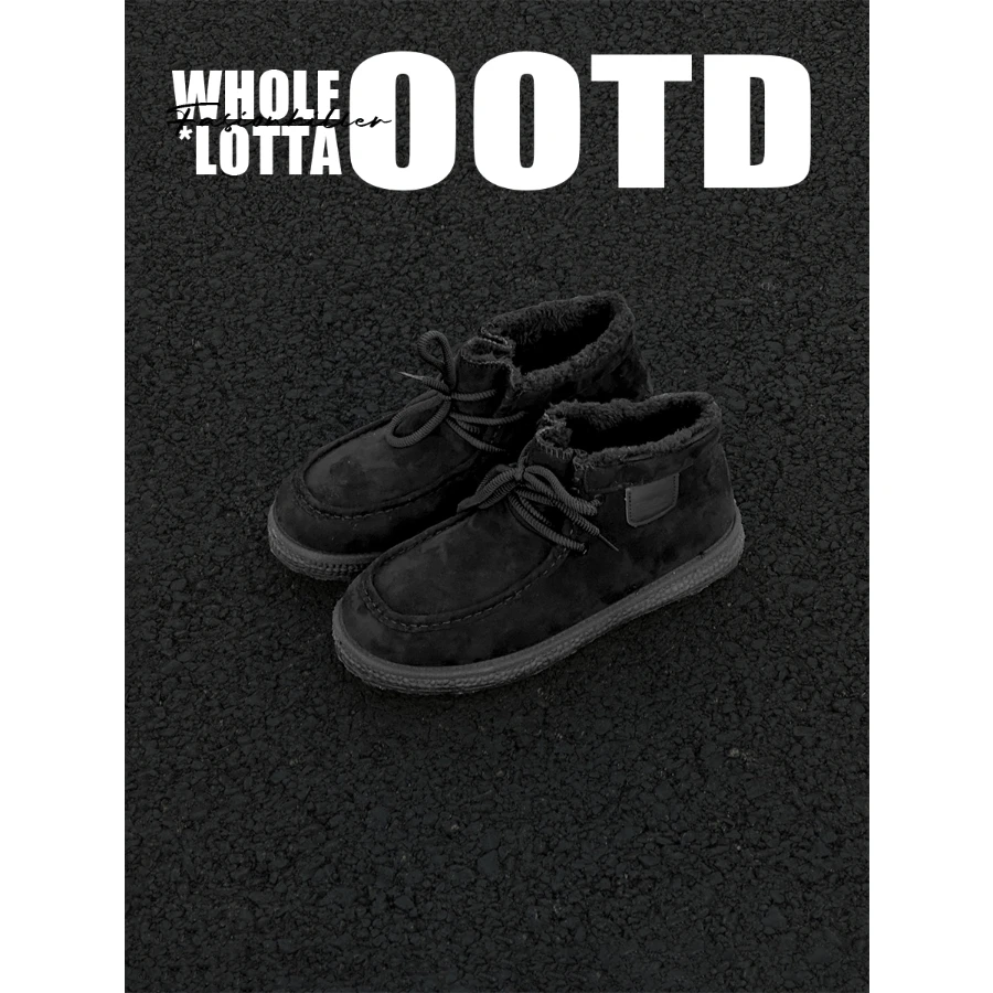 25FW*勃肯雪地靴冬季新款加绒保暖雪地靴穿搭