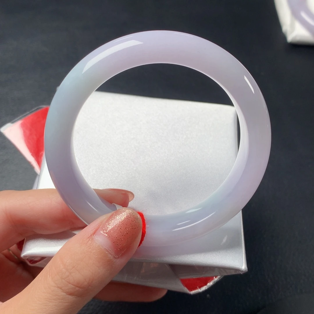 翡翠手镯未镶嵌53圈口003