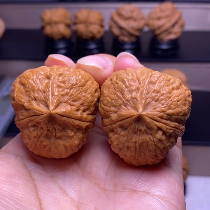 把件文玩核桃御宝三楞22