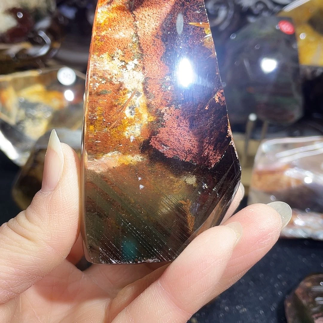 水晶未镶嵌珠宝半成品