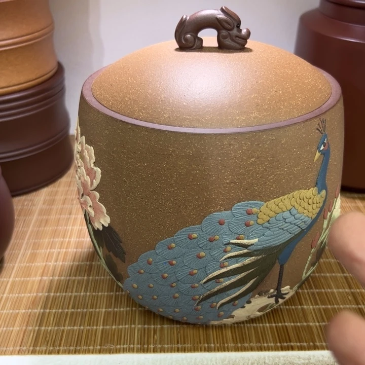 完***美紫砂茶叶罐精品紫砂茶叶罐福利专场