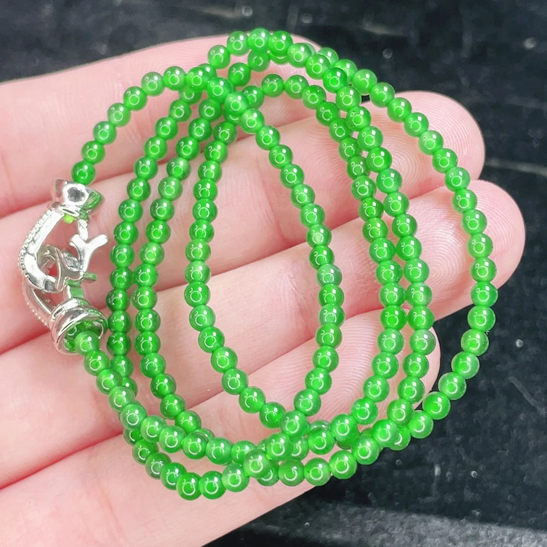 翡翠未镶嵌颈饰860