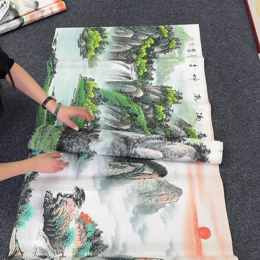 纯手绘国画作品欣赏