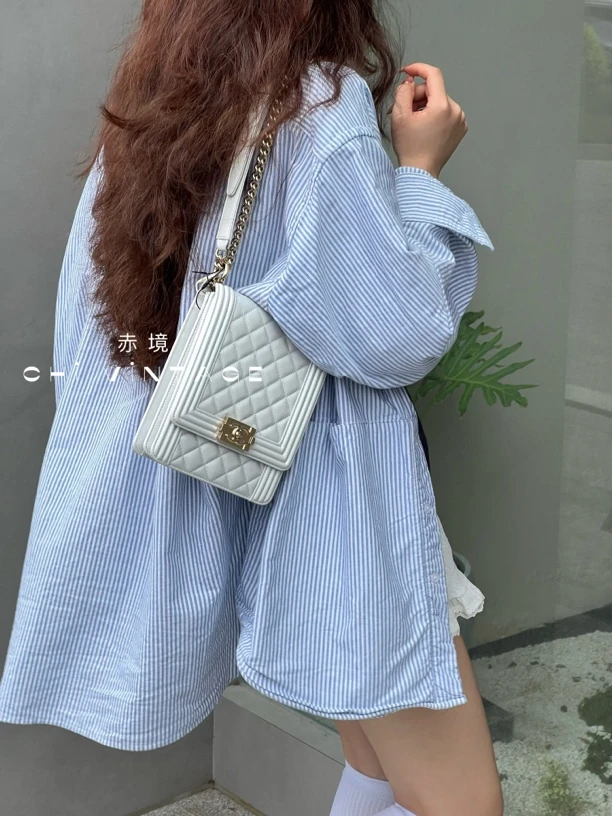 95新 Chanel/香奈儿 7881 人鱼姬珠光竖版leboy18-19