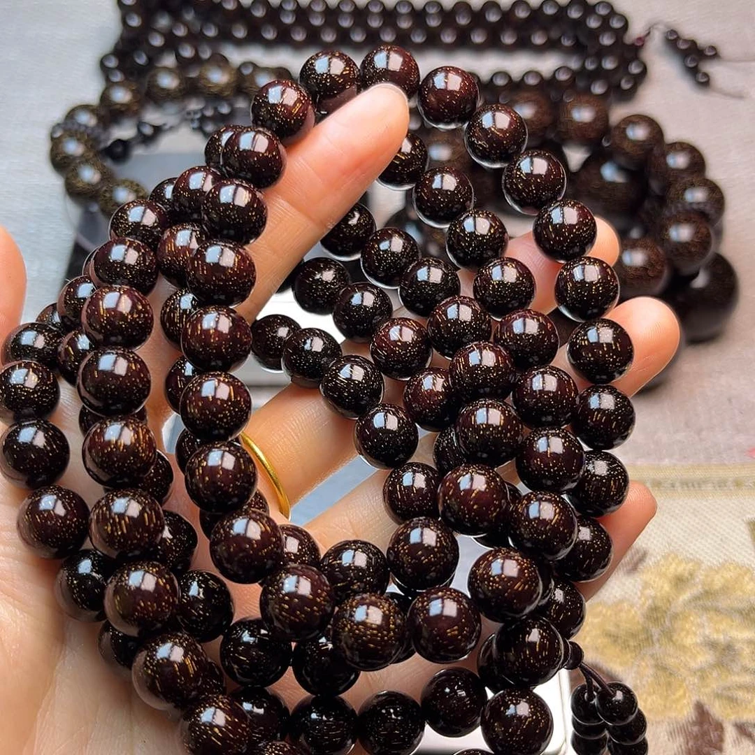 檀香紫檀（小叶紫檀）1.0 108 爆星