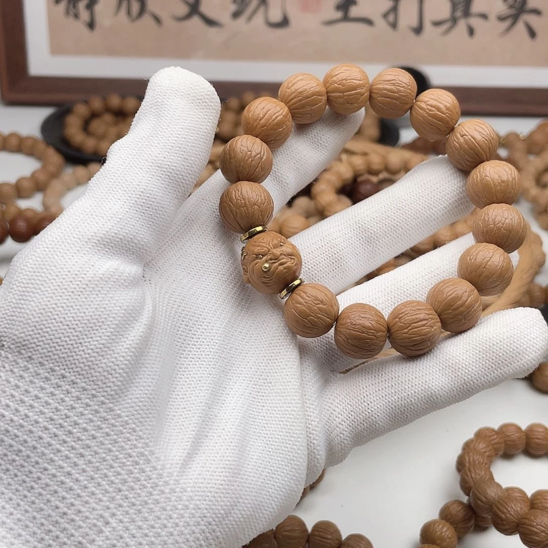 猴头核桃吊坠曼*王猴头