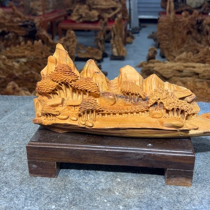 柏木（崖柏）心**站精品崖柏山里人家