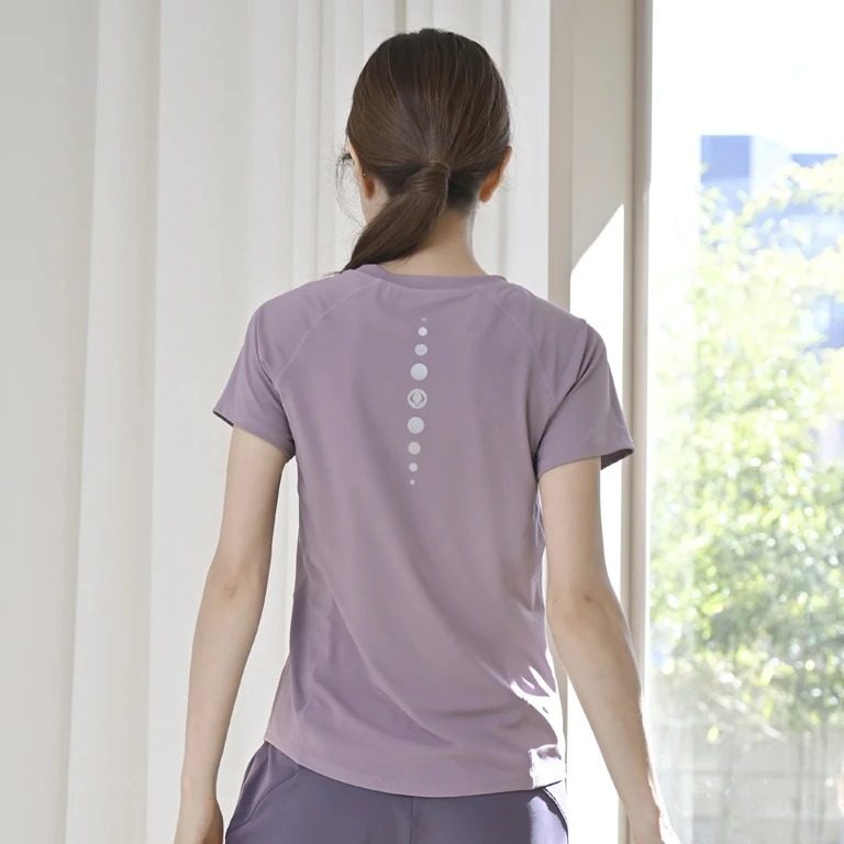 健身运动套装女宽松时尚遮肚子速干衣胖mm跑步高级感夏瑜伽服短袖