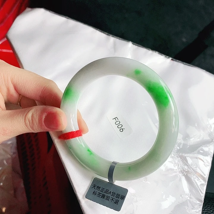 翡翠未镶嵌手镯缅甸天然a货翡翠手镯