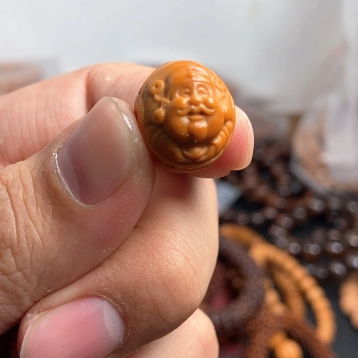 猴头核桃吊坠今天