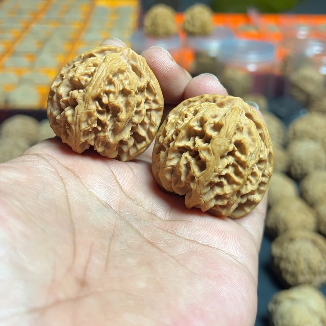 森***郁吊坠文玩核桃42全品无药苹果
