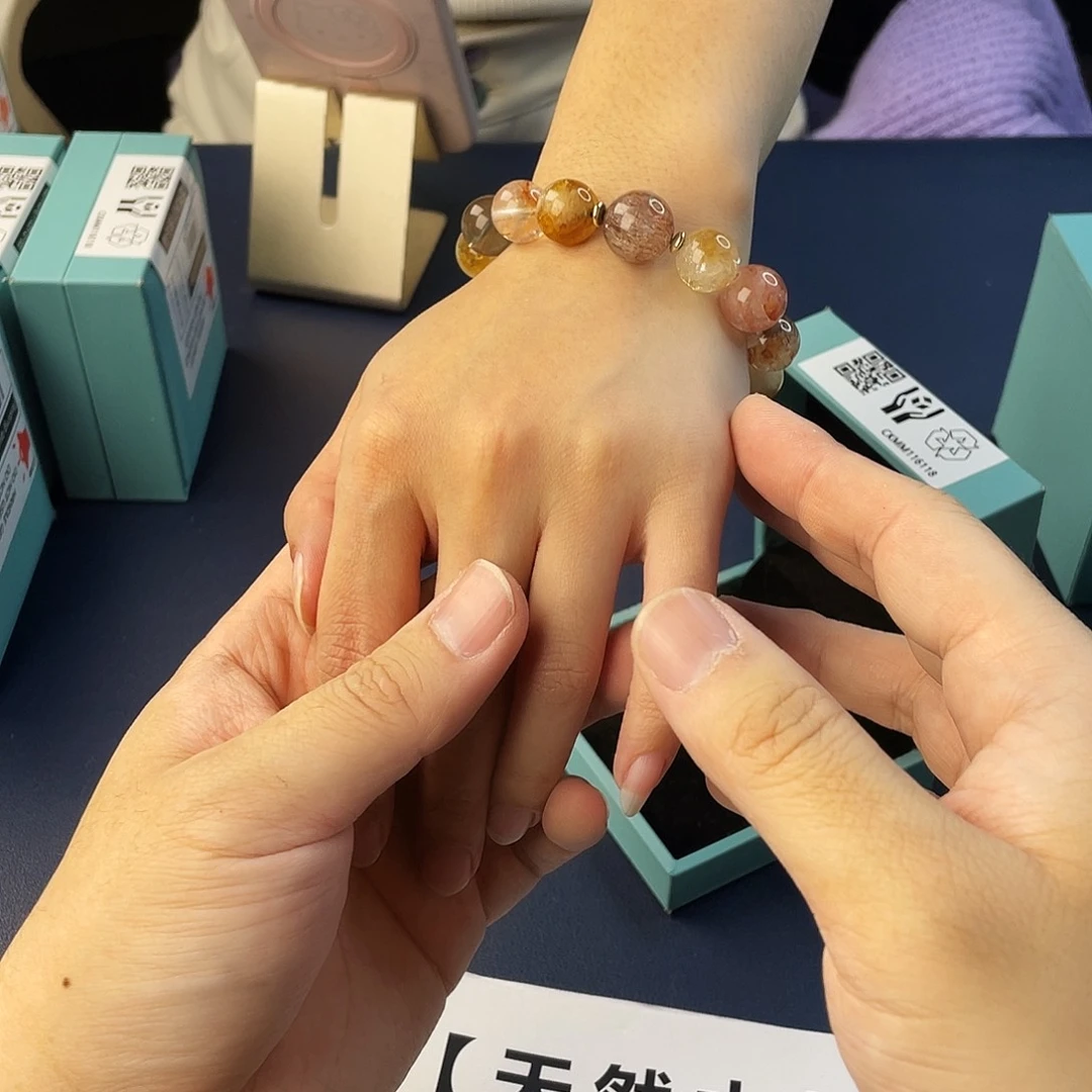 银S925镶嵌手链水晶