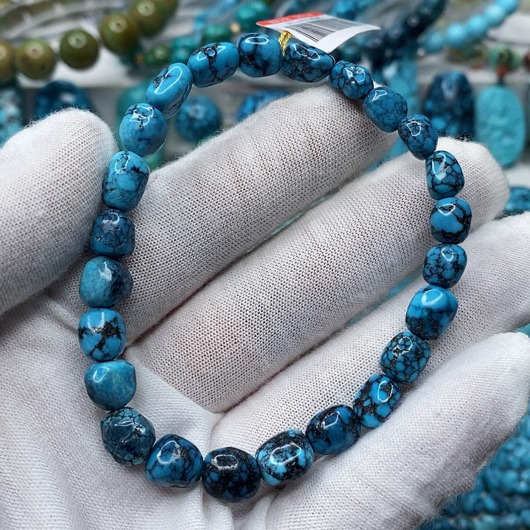 绿松石未镶嵌天然原矿 地大质检 抖音基地 顺丰发货