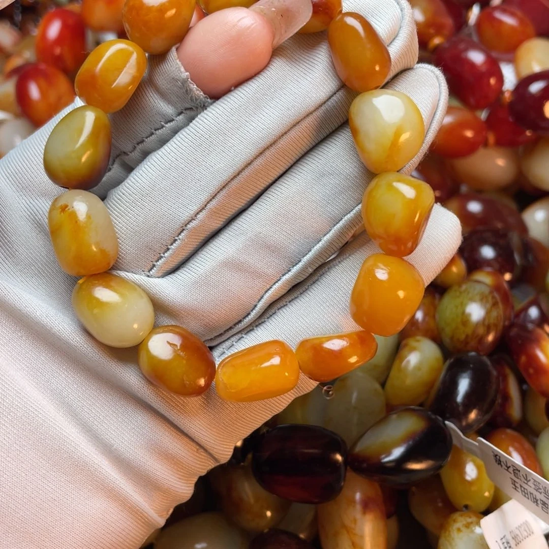 和田玉手链未镶嵌