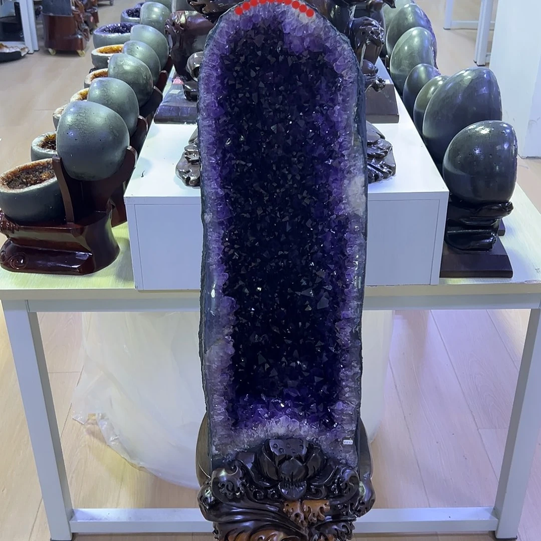 未镶嵌大型摆件（非配饰）紫晶
