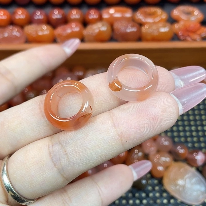 南红玛瑙未镶嵌颈饰跑环