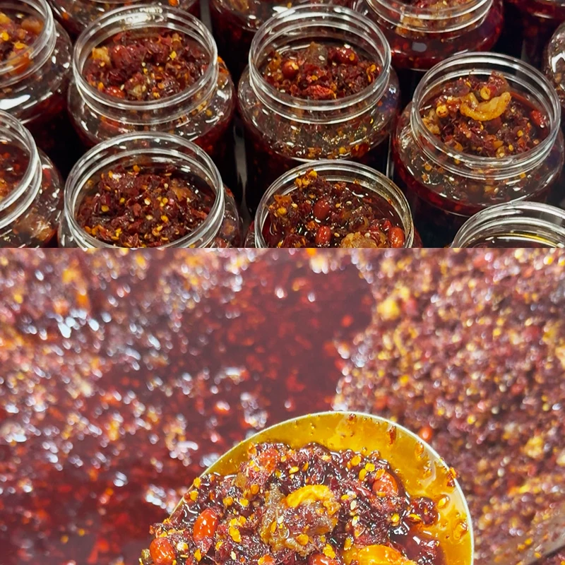 剔骨鸡肉油辣椒贵州特产