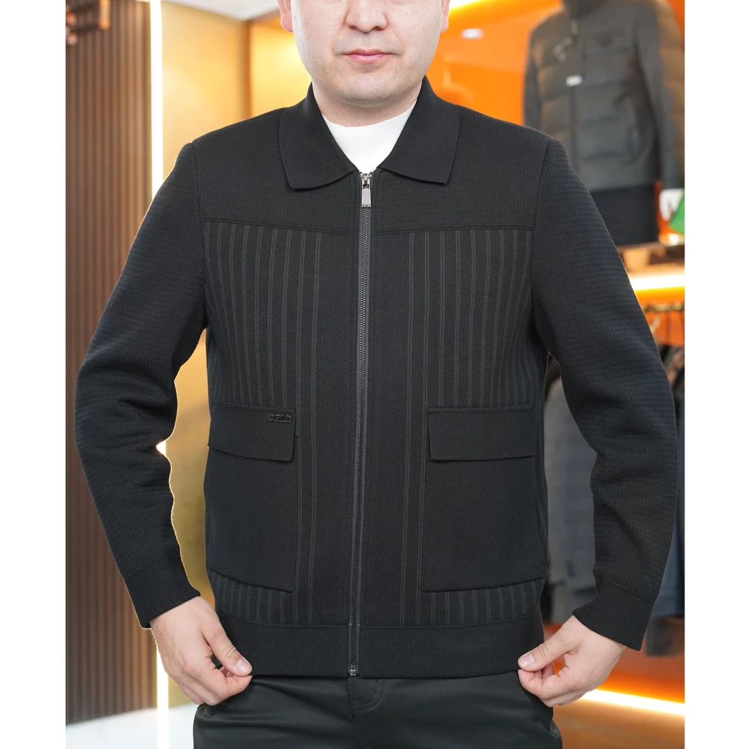 SZ7070外套上衣男士春秋男装中老年休闲时尚